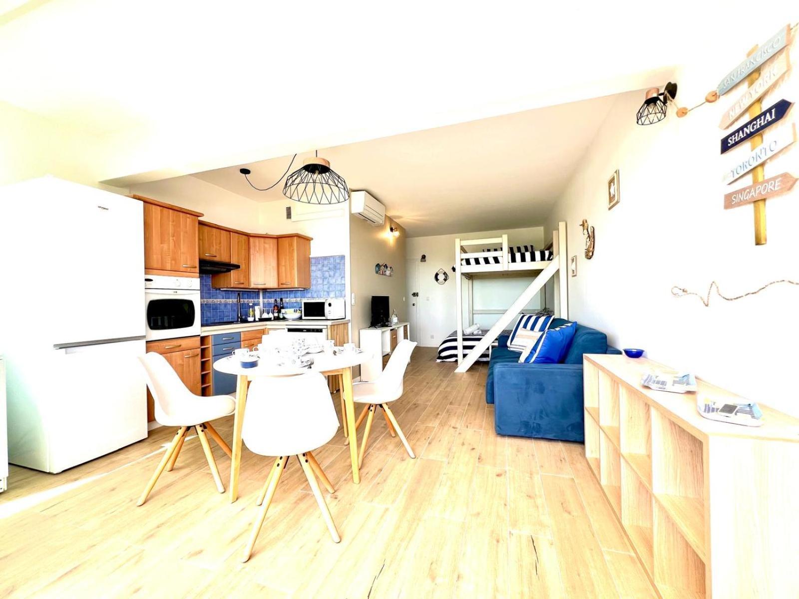 Studio Eclat Marine 3 Etoiles - Vue Mer - Parking-Clim-Plage A 20 Metres - Capitalchic Services Saint-Aygulf Fréjus Extérieur photo