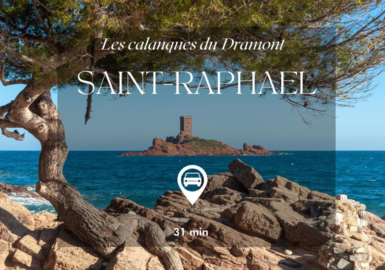 Studio Eclat Marine 3 Etoiles - Vue Mer - Parking-Clim-Plage A 20 Metres - Capitalchic Services Saint-Aygulf Fréjus Extérieur photo