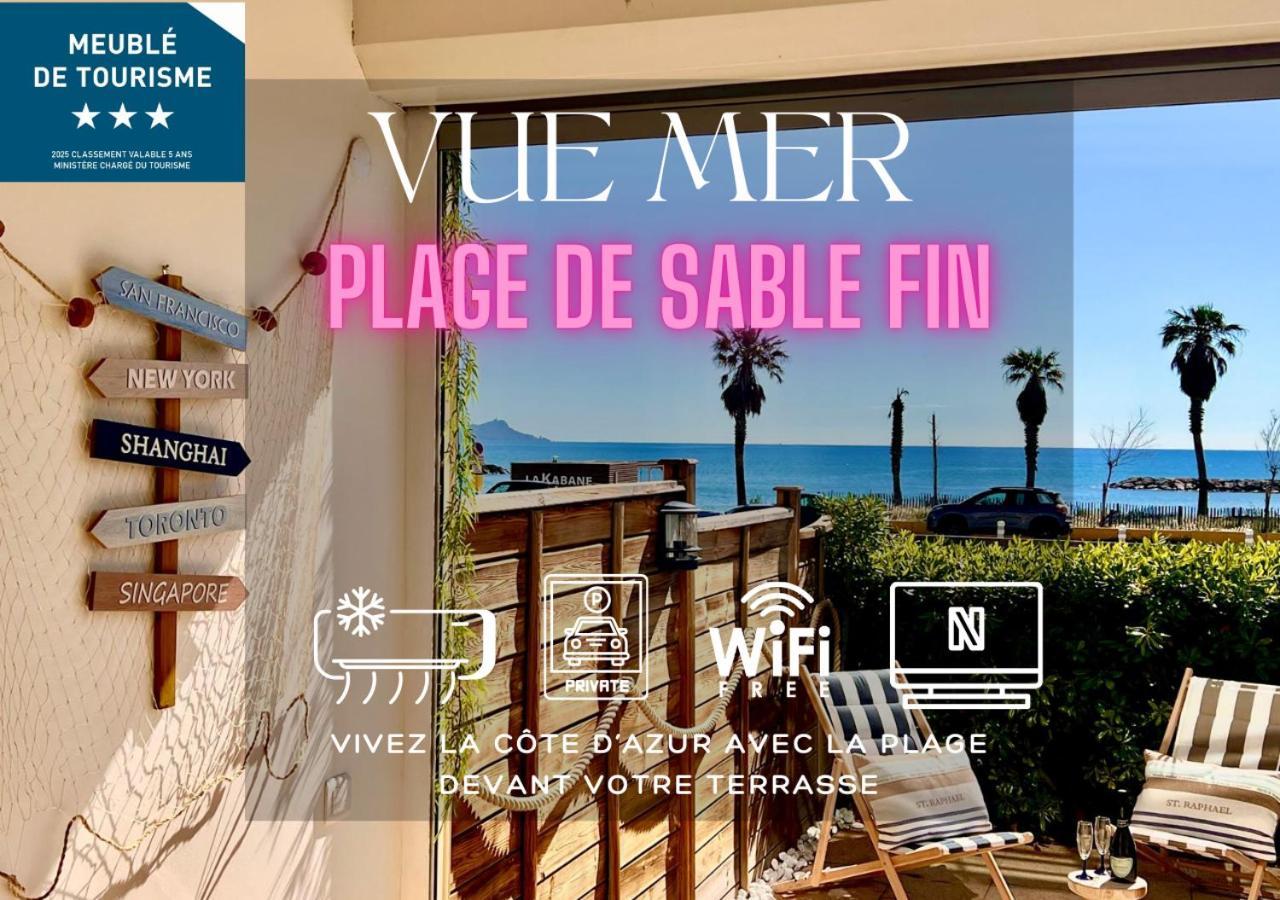 Studio Eclat Marine 3 Etoiles - Vue Mer - Parking-Clim-Plage A 20 Metres - Capitalchic Services Saint-Aygulf Fréjus Extérieur photo